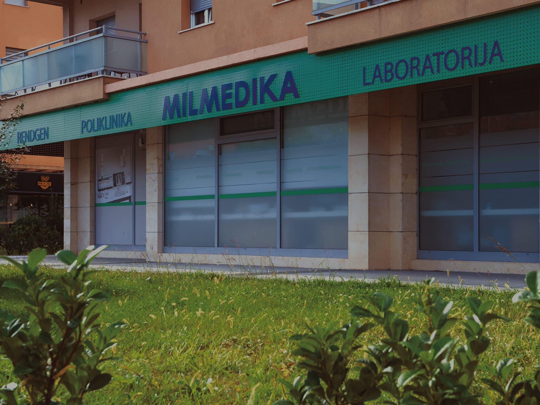 Eksterijer poliklinike Podgorica